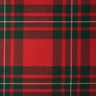 MacGregor Red Modern Lightweight Tartan Fabric By The Metre